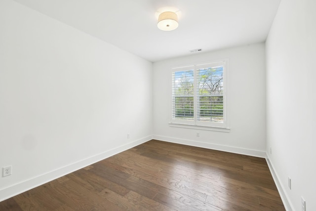 112 Shadow Springs Dr, Brentwood, TN 37027 - unfurnished room with visible vents, baseboards, and dark wood finished floors