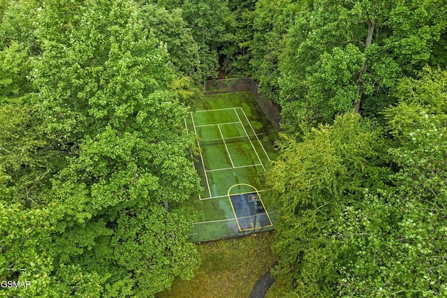 aerial view