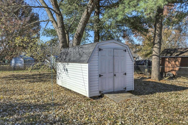 314 Shadowbrook Dr, Smyrna, TN 37167 - view of shed with a fenced backyard