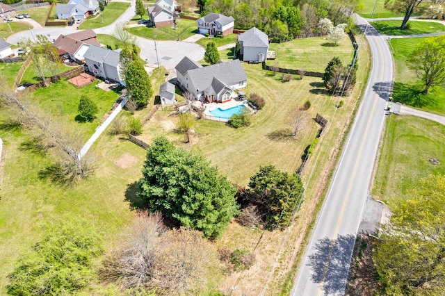 580 Mountain View Dr, Clarksville, TN 37043 - drone / aerial view featuring a residential view