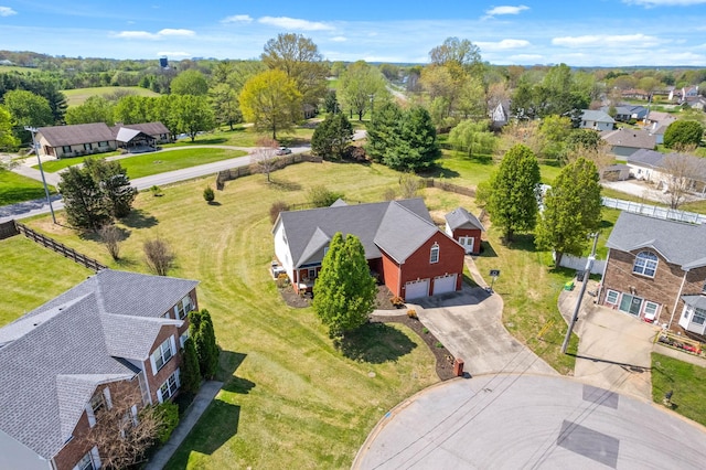 580 Mountain View Dr, Clarksville, TN 37043 - birds eye view of property with a residential view