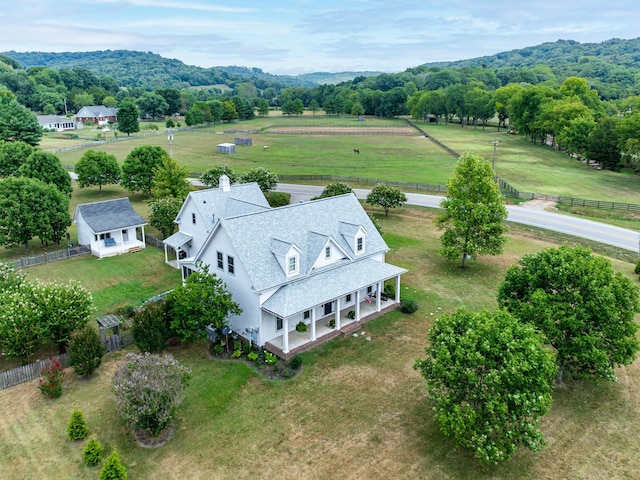 1698 Burke Hollow Rd, Nolensville, TN 37135 - drone / aerial view with a rural view