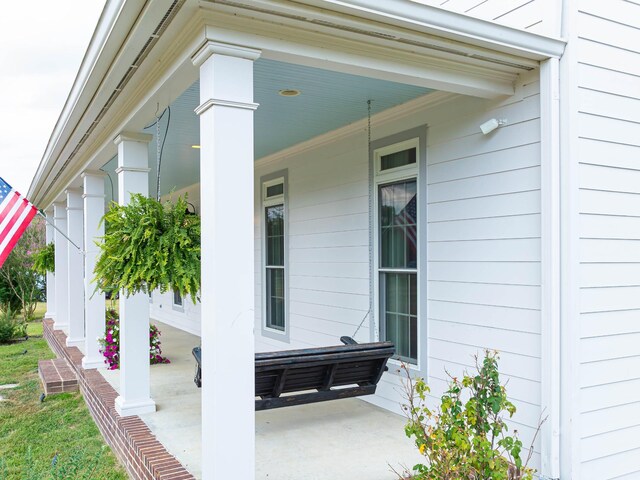1698 Burke Hollow Rd, Nolensville, TN 37135 - view of exterior entry with covered porch