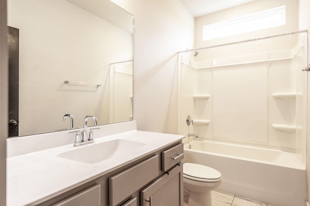 224 Griffin Ln, Gallatin, TN 37066 - bathroom with toilet, shower / bathing tub combination, and vanity