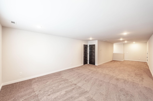 224 Griffin Ln, Gallatin, TN 37066 - finished basement featuring visible vents, baseboards, and light carpet