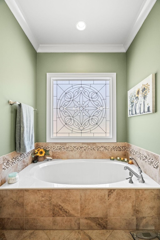 113 St Charles Way, Gallatin, TN 37066 - full bath with crown molding and a bath