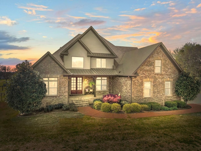 113 St Charles Way, Gallatin, TN 37066 - view of front of home featuring a lawn and brick siding