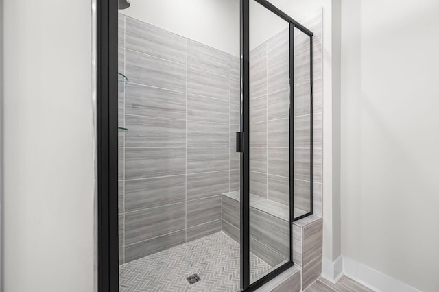 5818 Willoughby Way, Murfreesboro, TN 37129 - full bath with baseboards and a stall shower