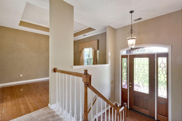 1528 Anthony Way, Mount Juliet, TN 37122 - foyer entrance with wood finished floors and baseboards