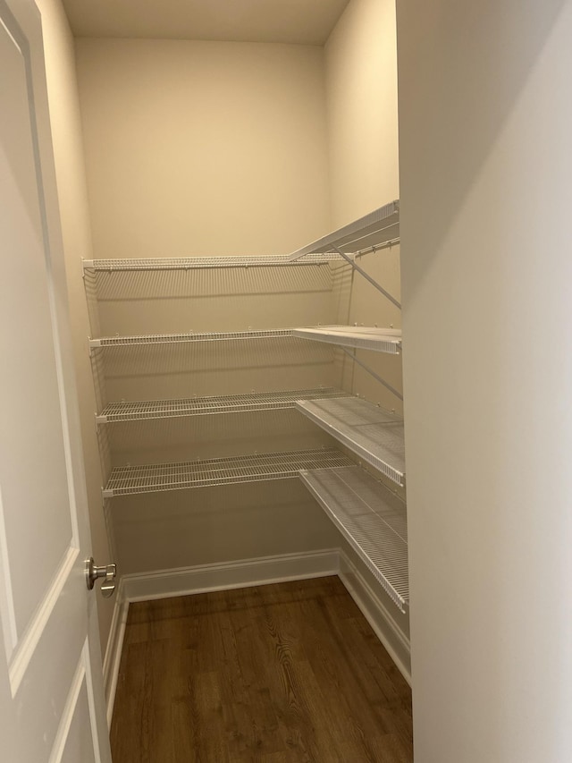view of pantry
