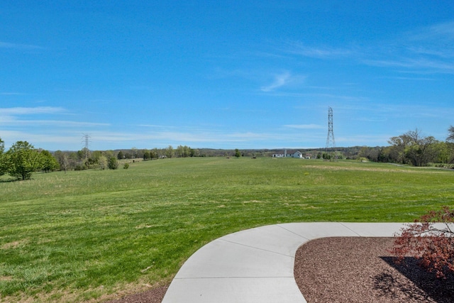 3050 Horn Springs Rd, Lebanon, TN 37087 - view of yard with a rural view