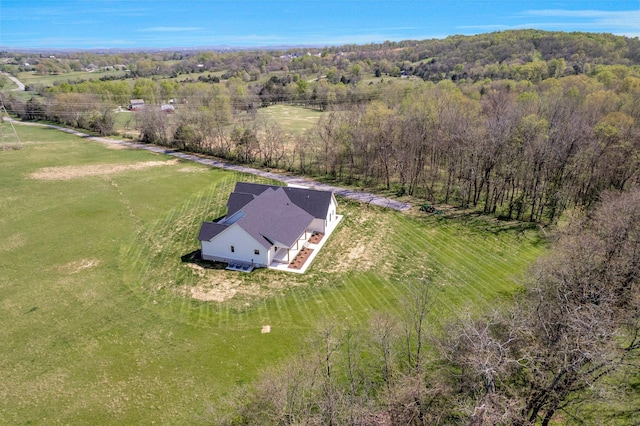 3050 Horn Springs Rd, Lebanon, TN 37087 - bird's eye view featuring a rural view and a view of trees