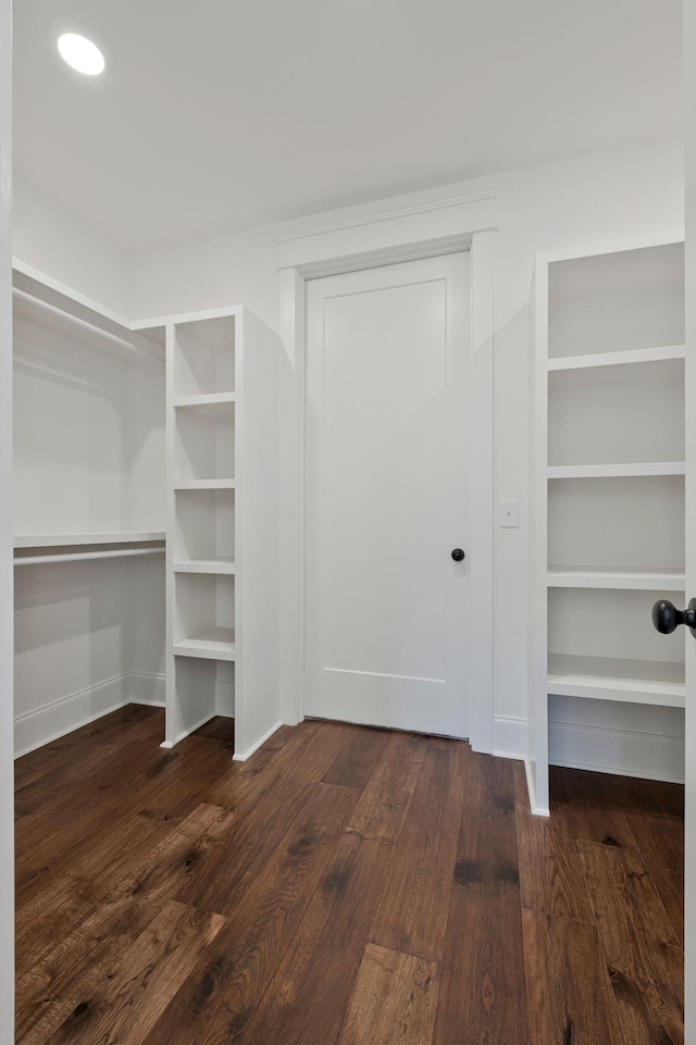 3050 Horn Springs Rd, Lebanon, TN 37087 - spacious closet with dark wood-style flooring
