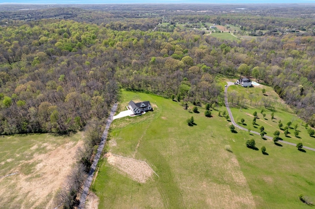 3050 Horn Springs Rd, Lebanon, TN 37087 - aerial view with a rural view and a forest view