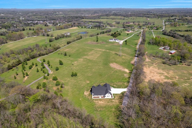 3050 Horn Springs Rd, Lebanon, TN 37087 - birds eye view of property featuring a rural view