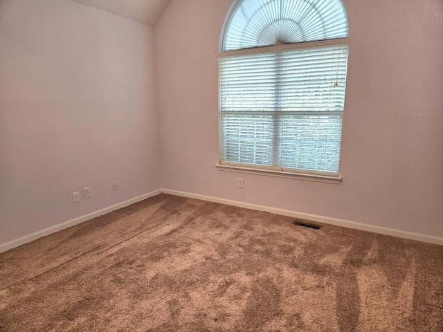 307 Parrish Cres, Mount Juliet, TN 37122 - carpeted spare room featuring vaulted ceiling and baseboards