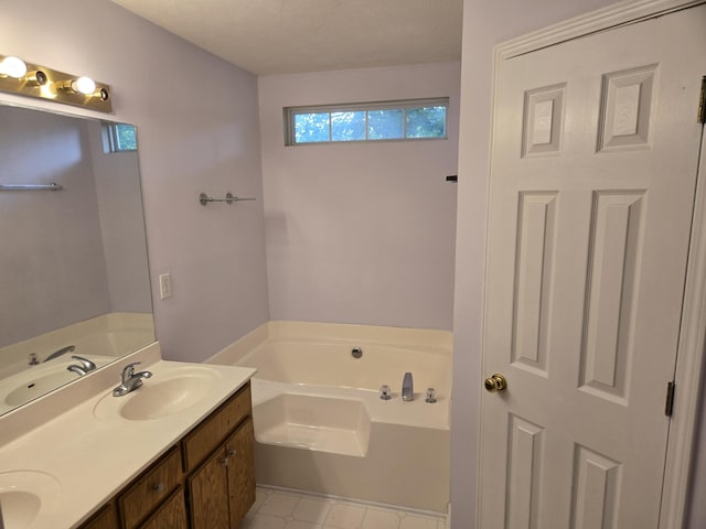 307 Parrish Cres, Mount Juliet, TN 37122 - bathroom with double vanity and a garden tub