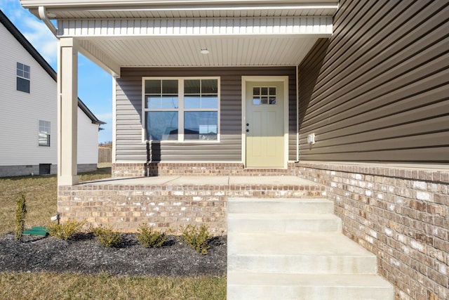 50 Gratton Ests, Clarksville, TN 37043 - doorway to property featuring covered porch