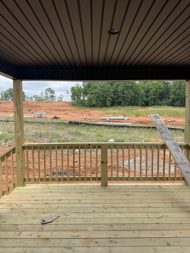 170 Cardinal Crk, Clarksville, TN 37040 - wooden terrace featuring a view of countryside