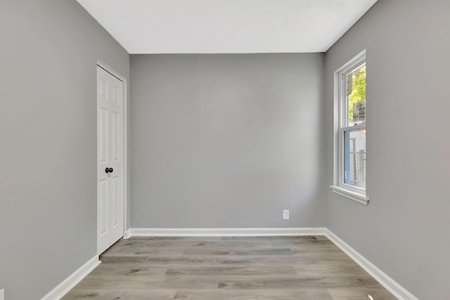 4817 Terragon Trl, Antioch, TN 37013 - spare room featuring baseboards and light wood-style floors