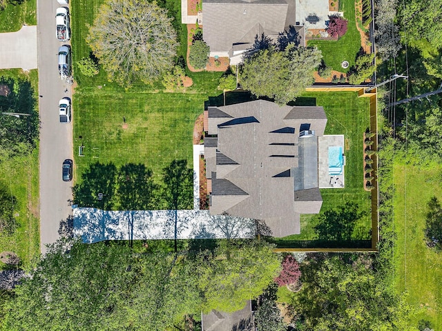 drone / aerial view
