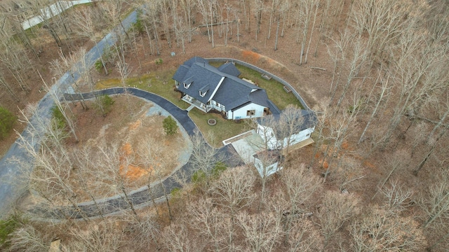 drone / aerial view