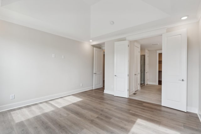 7930 Pine St, Fairview, TN 37062 - spare room with recessed lighting, light wood-style flooring, and baseboards