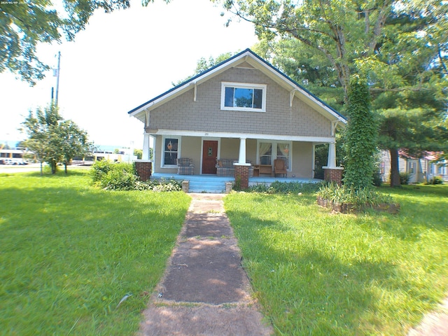 201 Hodges St N, Cowan, TN 37318 - craftsman inspired home with covered porch and a front yard