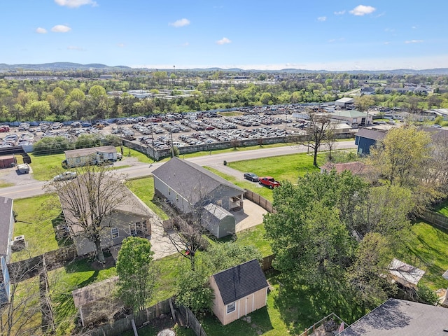 drone / aerial view