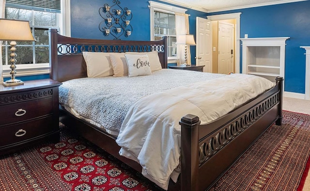 4712 Miners Cv, Antioch, TN 37013 - bedroom with carpet flooring and ornamental molding