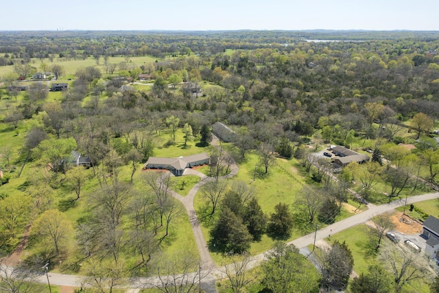 1035 Forest Harbor Dr, Hendersonville, TN 37075 - bird's eye view with a view of trees
