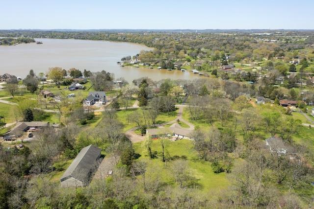 1035 Forest Harbor Dr, Hendersonville, TN 37075 - aerial view featuring a water view