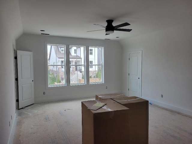 4811 Kintore, Nolensville, TN 37135 - additional living space featuring ceiling fan and lofted ceiling