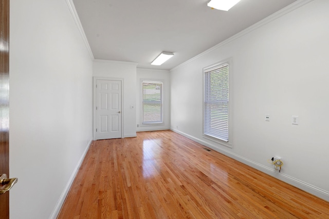 101 Christina Ct, Goodlettsville, TN 37072 - unfurnished room with light wood-style floors, baseboards, and ornamental molding