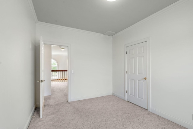 101 Christina Ct, Goodlettsville, TN 37072 - carpeted spare room featuring crown molding and baseboards