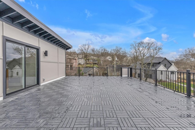 3904 Nevada Ave, Nashville, TN 37209 - view of patio / terrace featuring a residential view