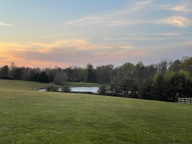 1041 High Meadow Dr, Spencer, TN 38585 - view of yard with a water view