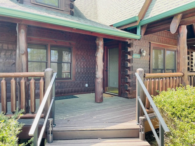 1041 High Meadow Dr, Spencer, TN 38585 - wooden terrace featuring a porch