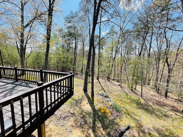 1041 High Meadow Dr, Spencer, TN 38585 - view of yard with a wooden deck