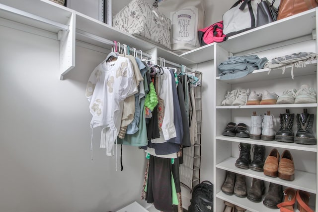 view of spacious closet