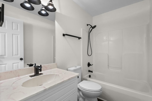 438 Pacific Ave, Oak Grove, KY 42262 - full bathroom featuring toilet, vanity, and bathing tub / shower combination