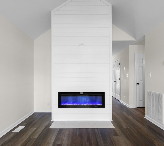 438 Pacific Ave, Oak Grove, KY 42262 - details featuring a fireplace with flush hearth, visible vents, and wood finished floors