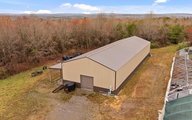 drone / aerial view