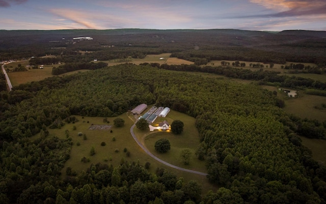 10600 Skyridge Trl, Soddy Daisy, TN 37379 - view of property location with a heavily wooded area