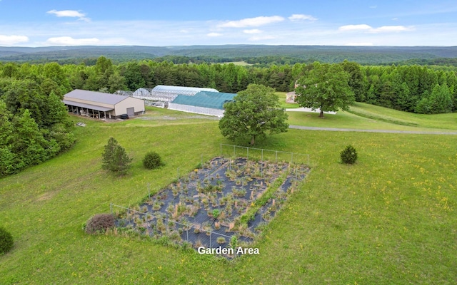 10600 Skyridge Trl, Soddy Daisy, TN 37379 - view from above of property featuring a heavily wooded area