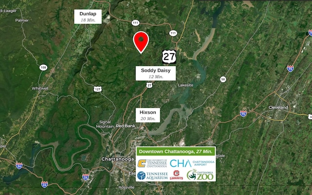10600 Skyridge Trl, Soddy Daisy, TN 37379 - map / location
