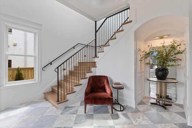 2109 10th Ave S, Nashville, TN 37204 - stairs featuring baseboards