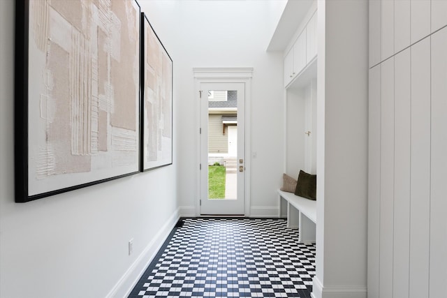 2109 10th Ave S, Nashville, TN 37204 - mudroom with tile patterned floors, plenty of natural light, and baseboards