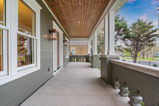 2109 10th Ave S, Nashville, TN 37204 - view of patio / terrace with covered porch