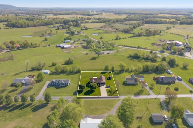 134 Joe Blanton Rd, Woodbury, TN 37190 - aerial view featuring a rural view